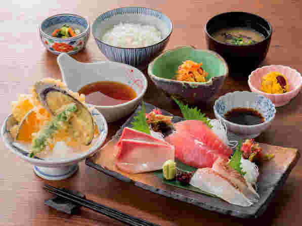 本日の刺身定食