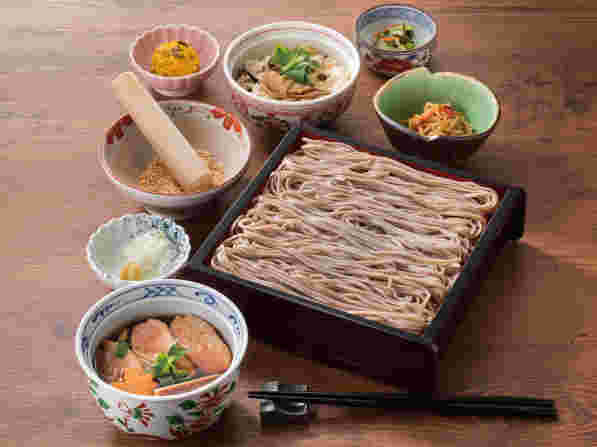 合鴨せいろそば定食