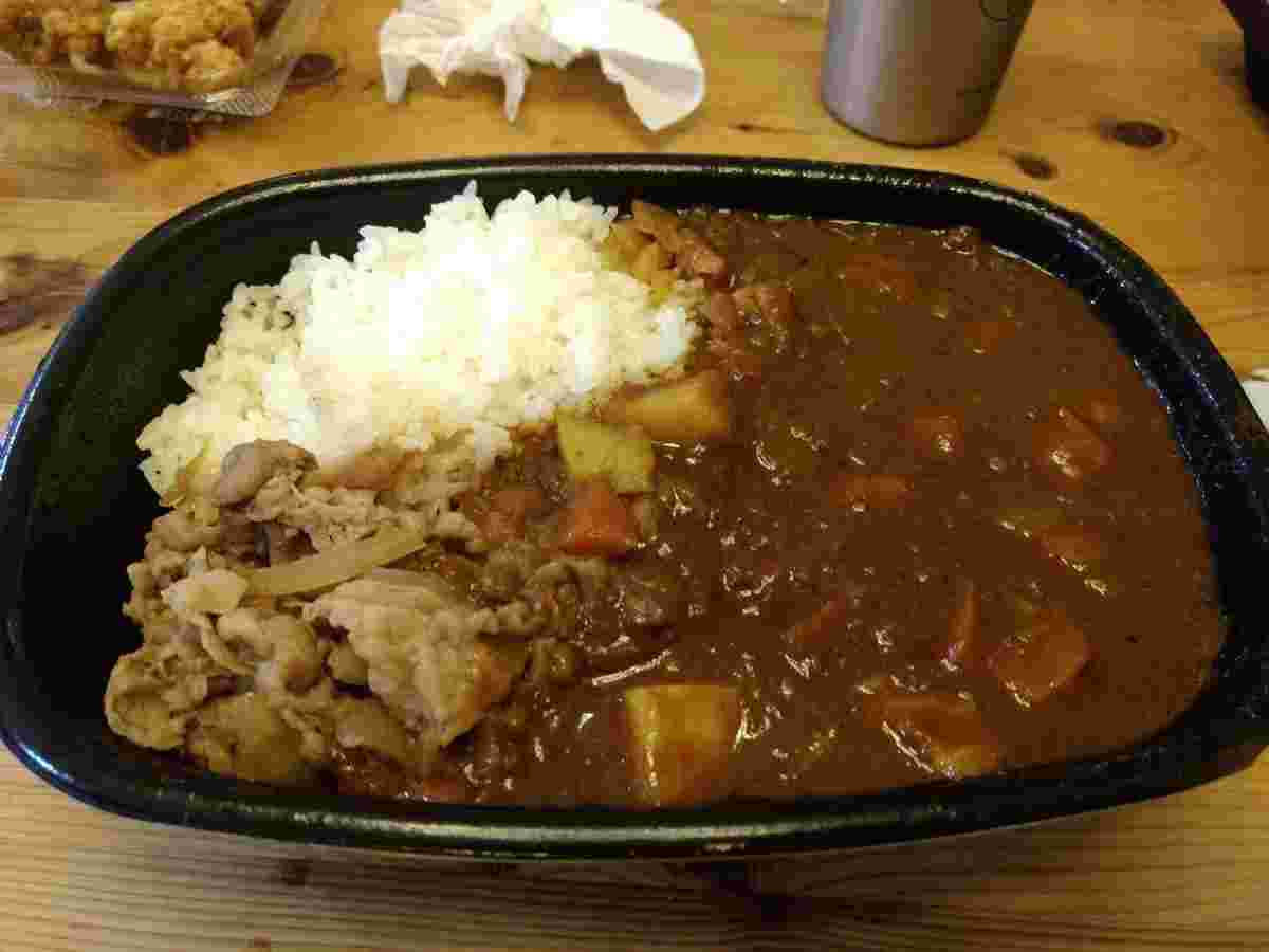 牛あいがけカレー