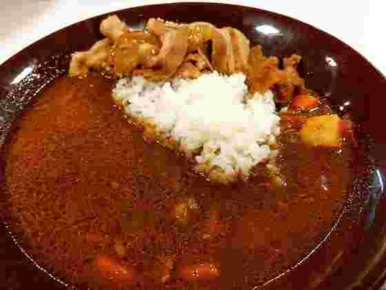 豚あいがけカレー