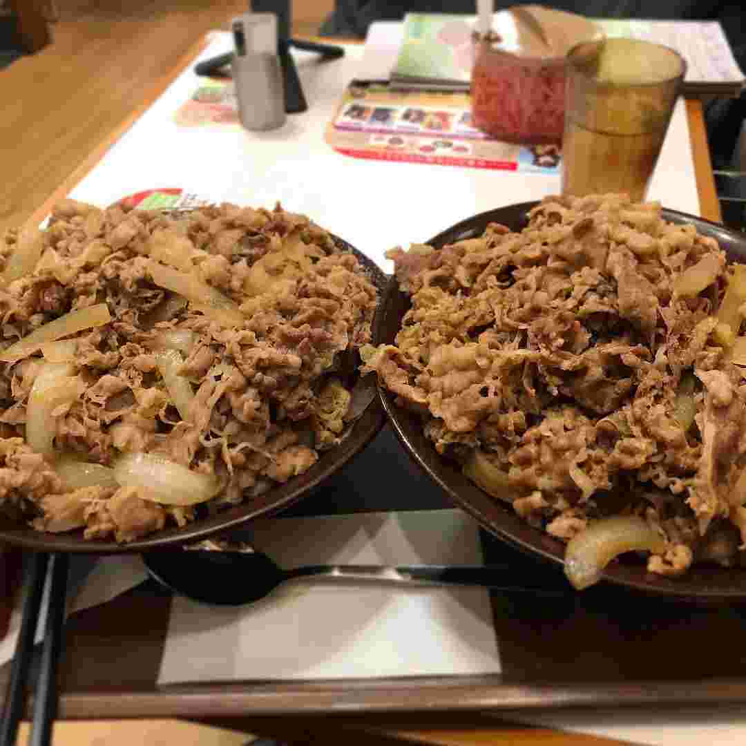 すき家のキング牛丼2人前