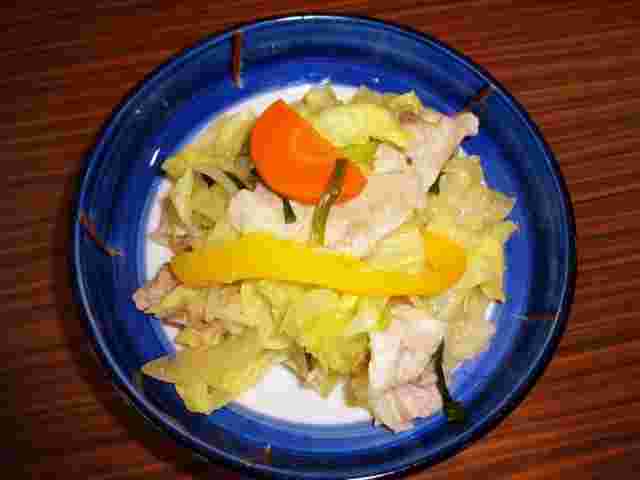 豚肉と彩り野菜のブレゼ