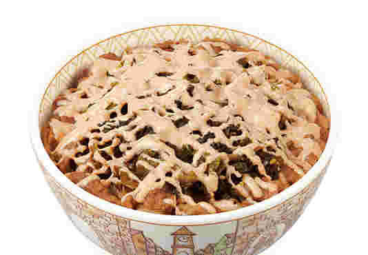 すき家の高菜明太マヨ牛丼