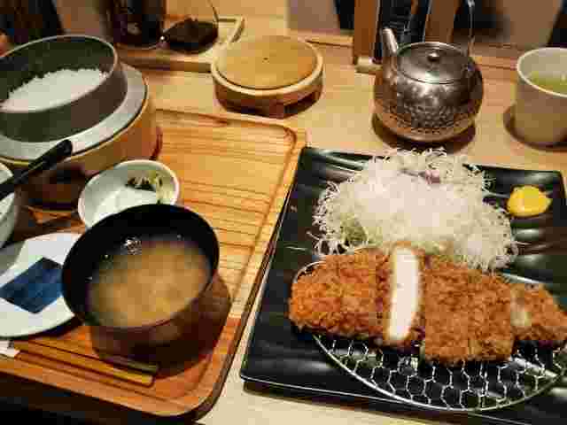 ロースかつ御飯