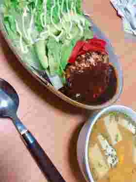 和風ロコモコ丼