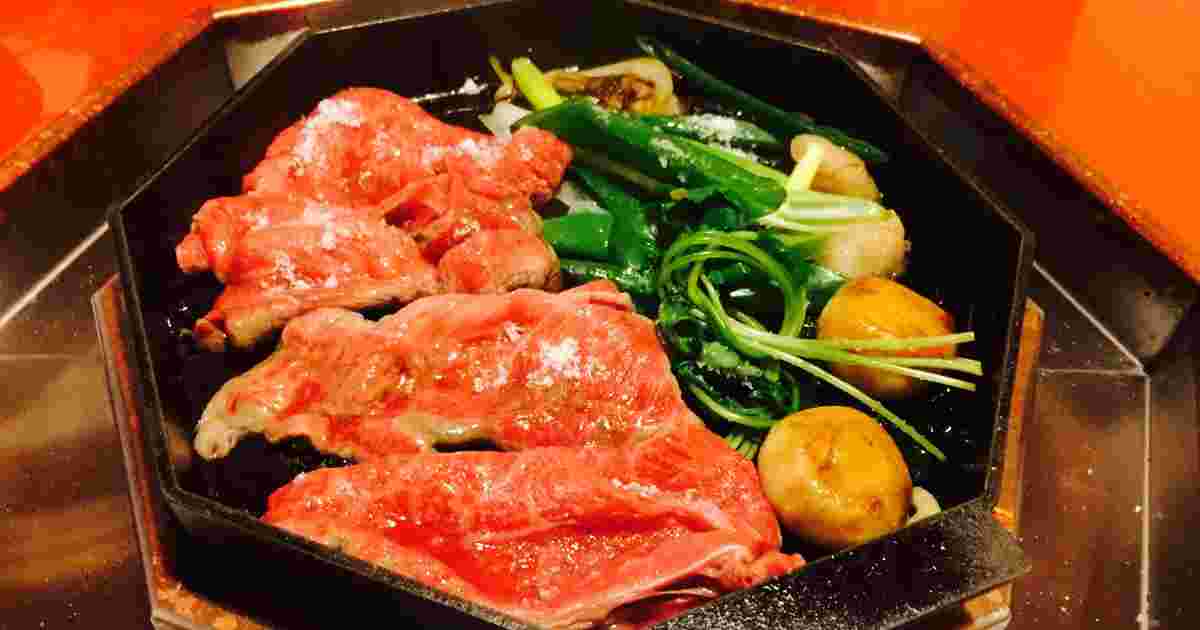 すき焼きの発祥の店のすき焼き