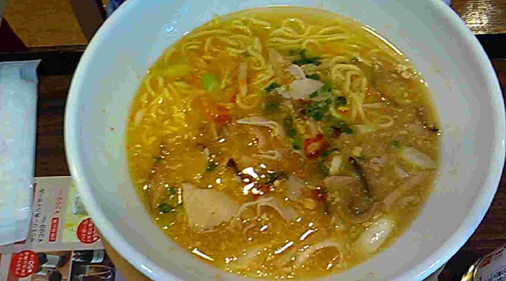 ジョナサンの酸辣湯麺画像