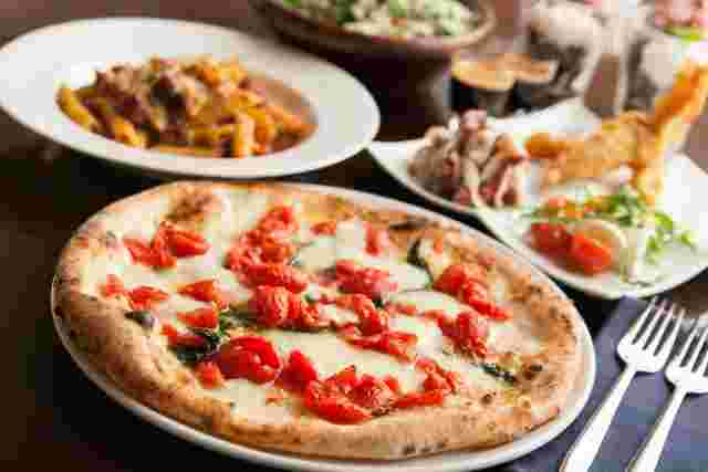 ピザやパスタなどのイタリア料理