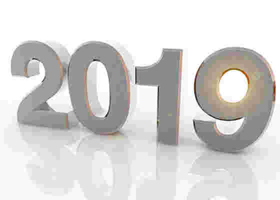 2019の文字