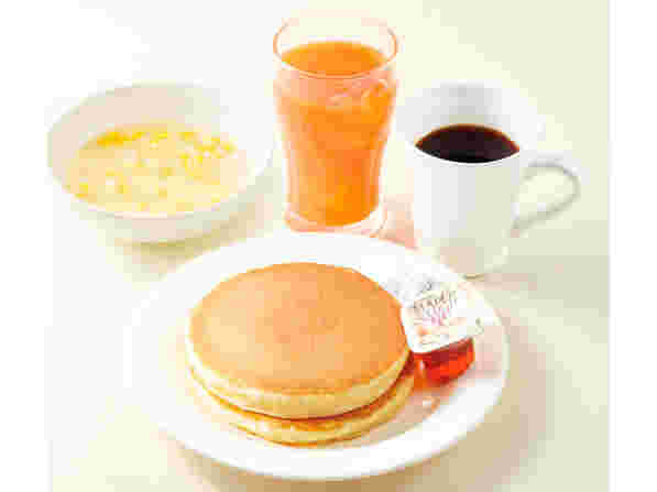 ジョナサンのパンケーキモーニング