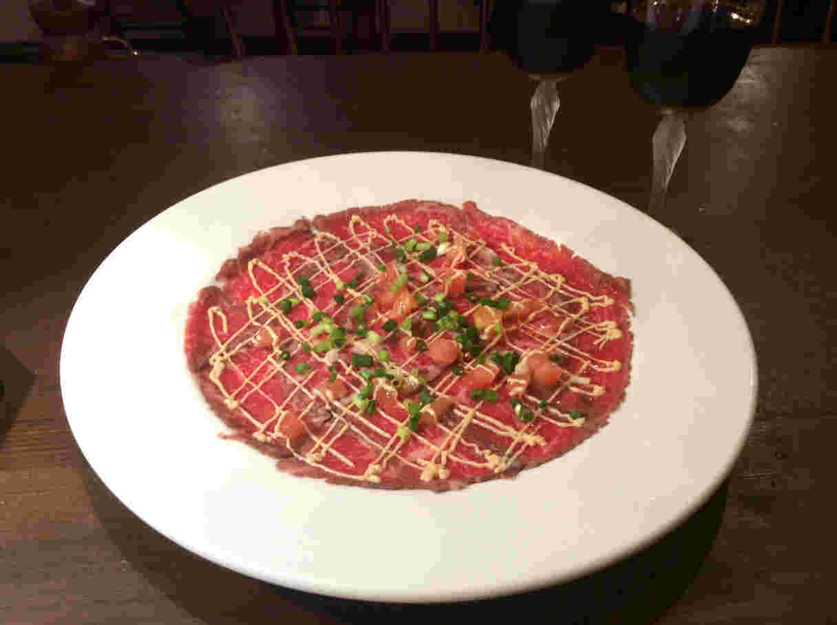 牛肉のカルパッチョ