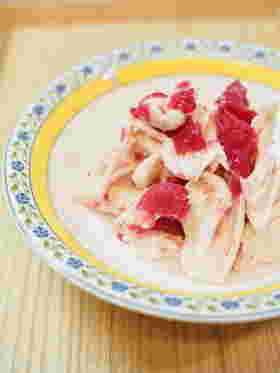 ささみの梅肉和え