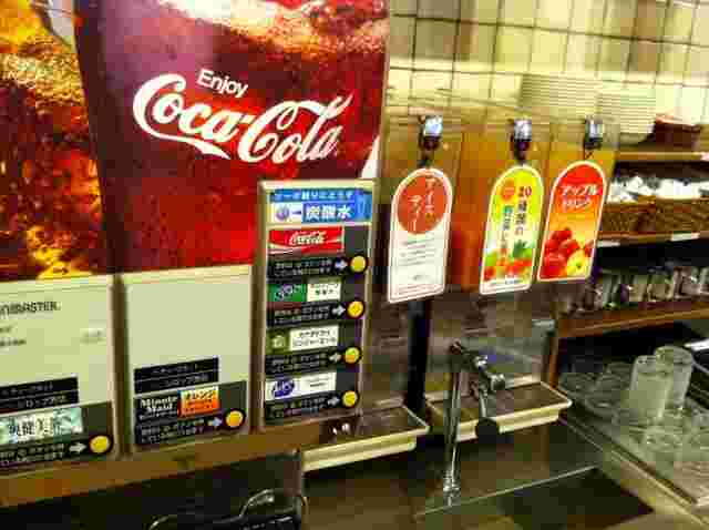 ジョナサンのドリンクバー