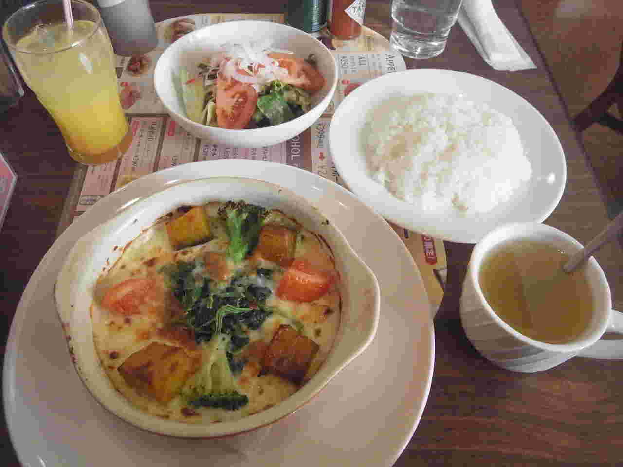 ジョナサンのランチライスセット