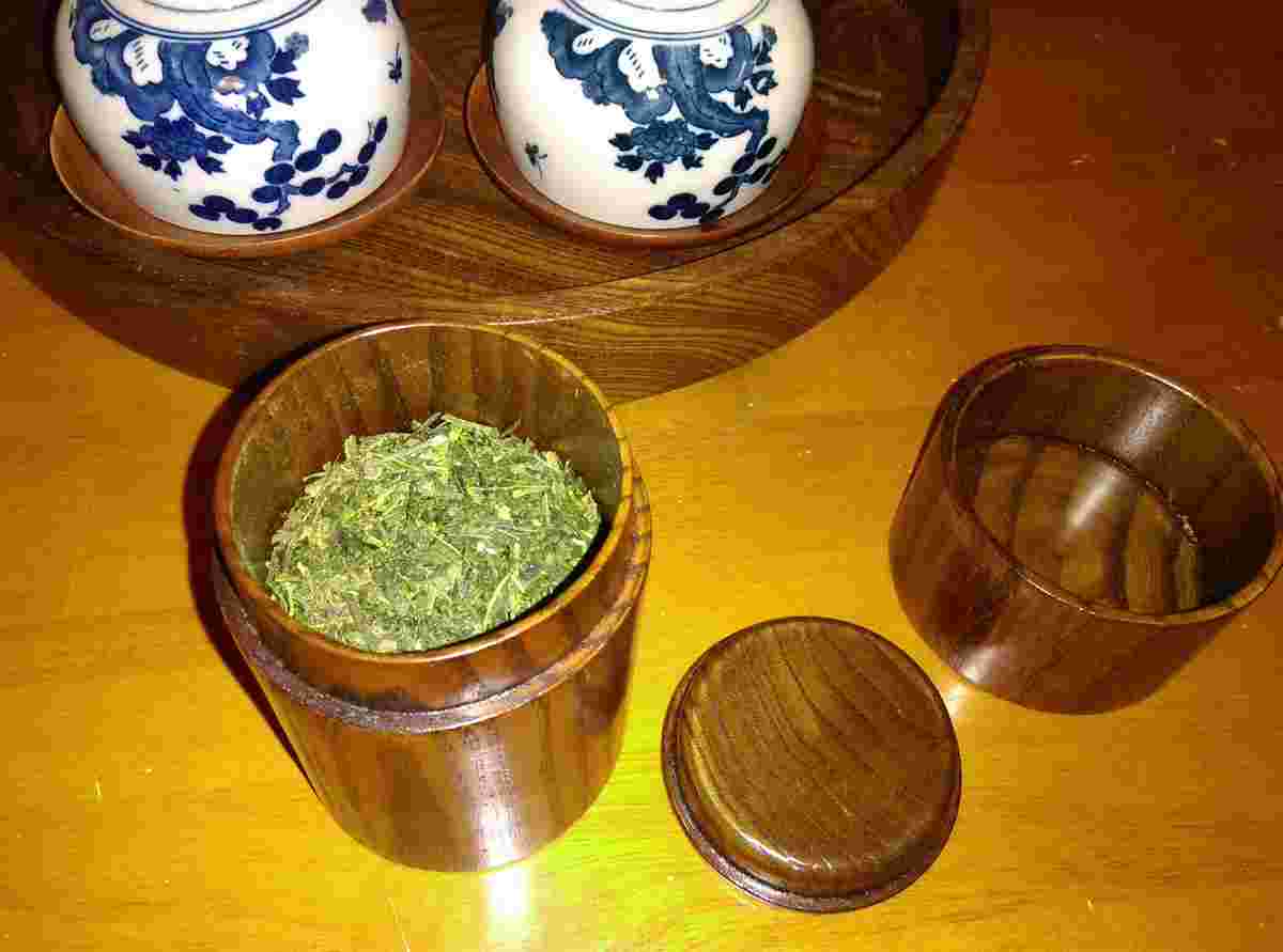 緑茶の画像