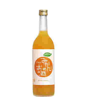 みかんのお酒の瓶