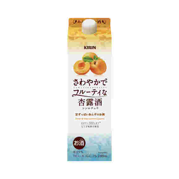 さわやかでフルーティーな杏露酒の紙パック