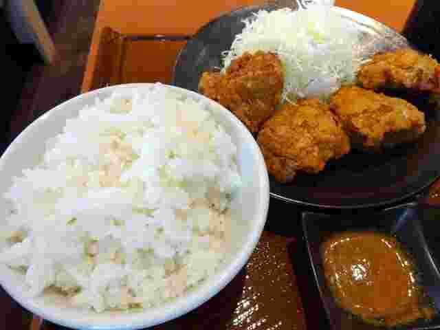 から好しの定食のご飯アップ