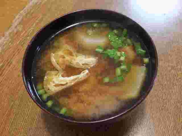 油揚げの味噌汁