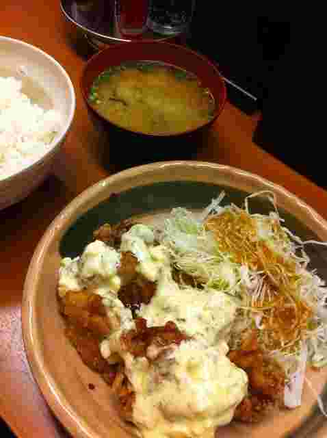 若鶏南蛮定食