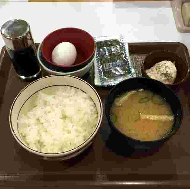 ぽてまよが付いた定食メニュー