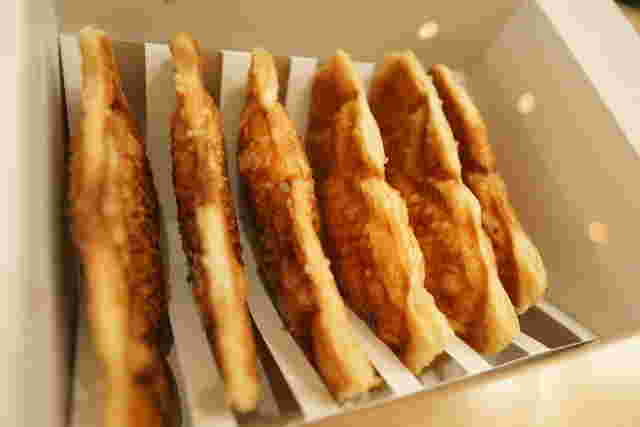 箱に入ったクロワッサンたい焼き