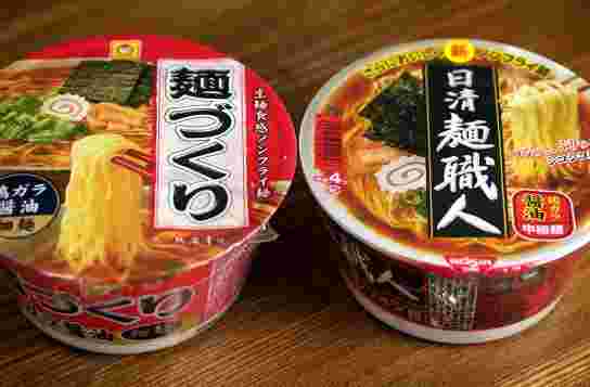 まるちゃん麵づくり