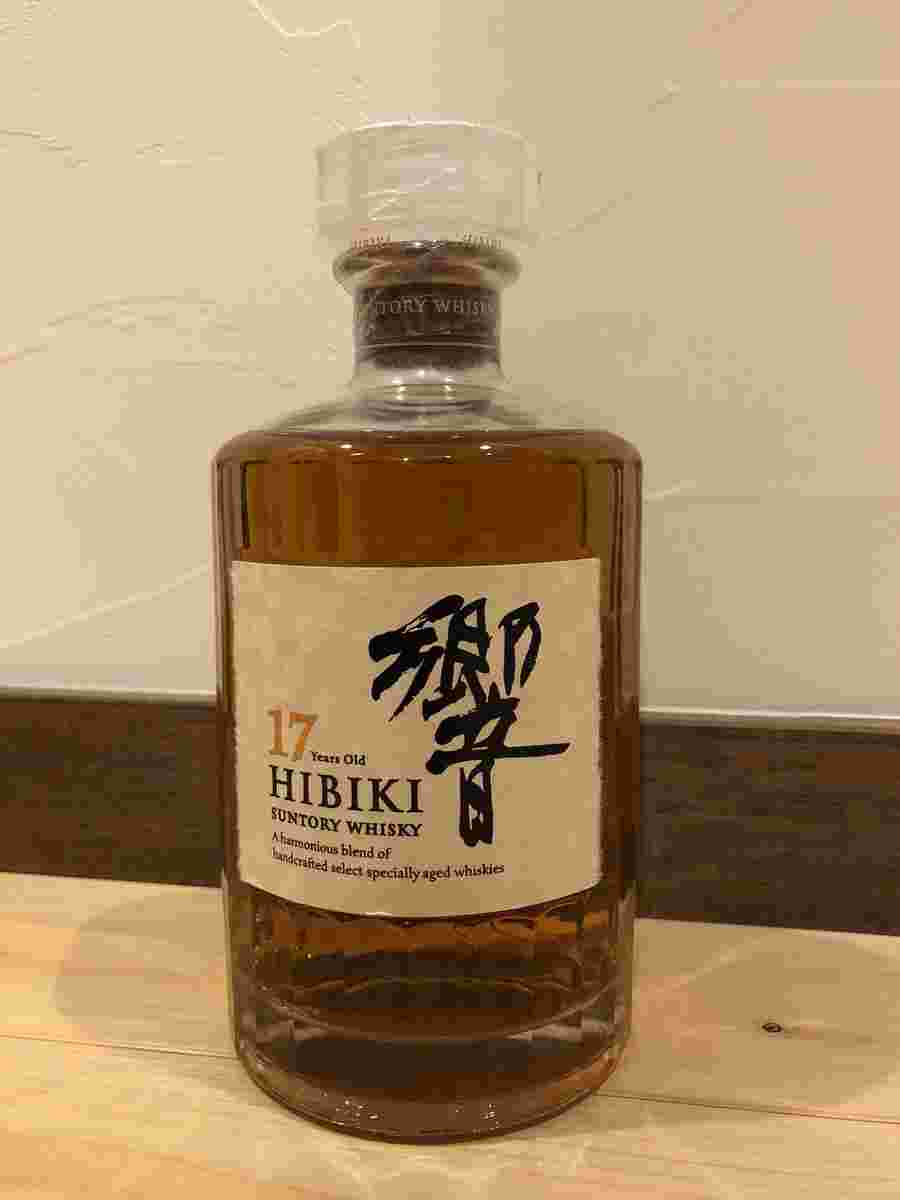 響の未開封ボトル