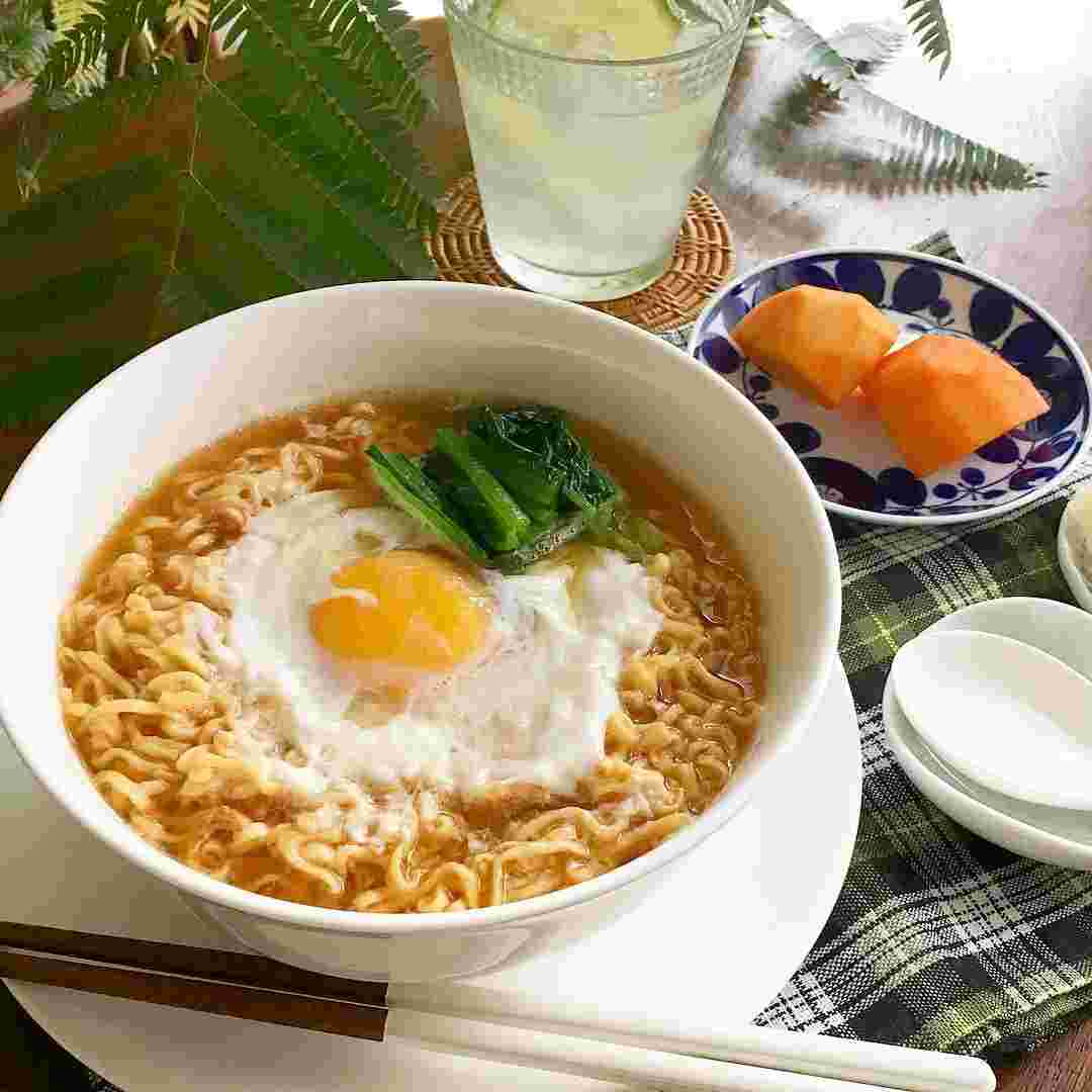 チキンラーメントッピング