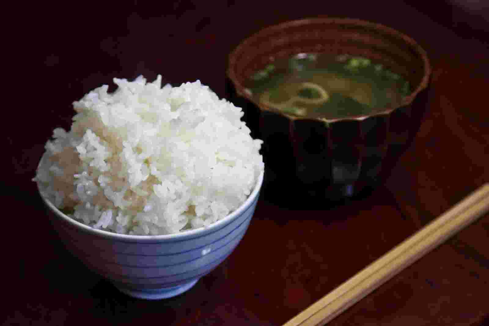 大盛りのご飯