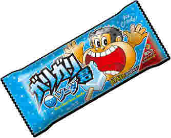 ガリガリ君ソーダ味のパッケージ