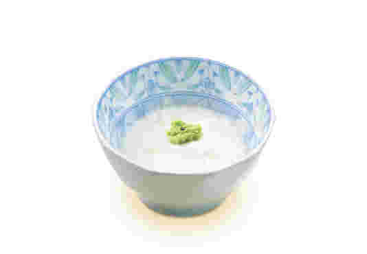 トッピングの山かけわさび