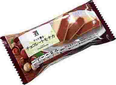 セブンプレミアム ナッツ薫るチョコレートモナカのパッケージ