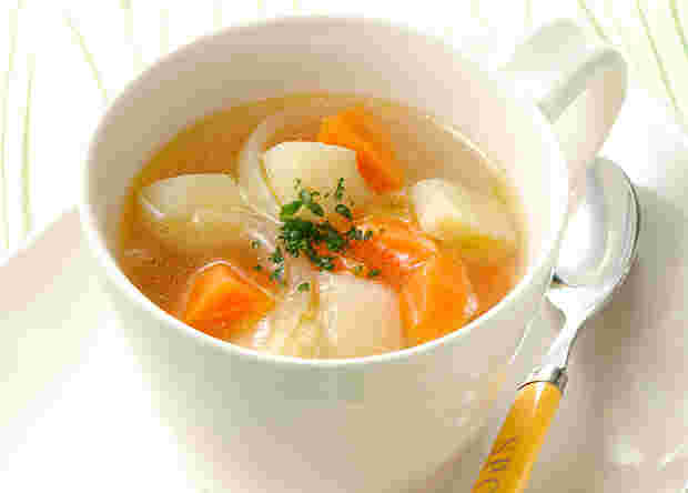 野菜スープの画像