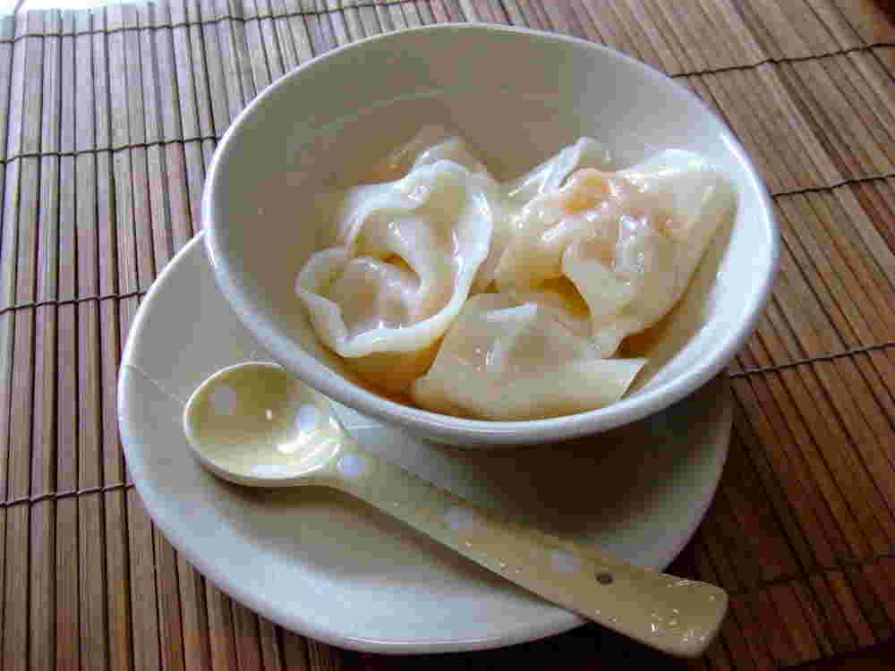 フルーツ水餃子