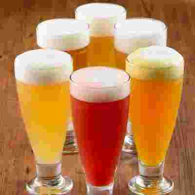 さまざまなビールで作ったシャンディガフ