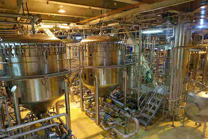 ビール工場の様子