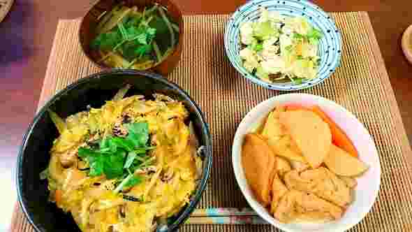親子丼定食