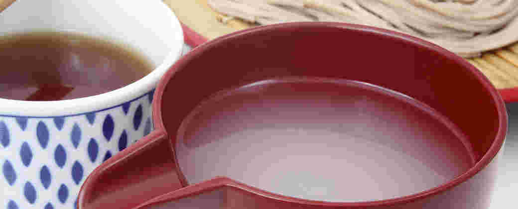 白いそば湯