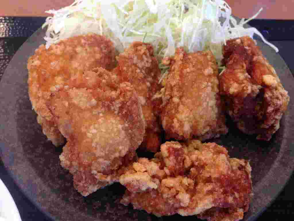 ジューシーなからあげ