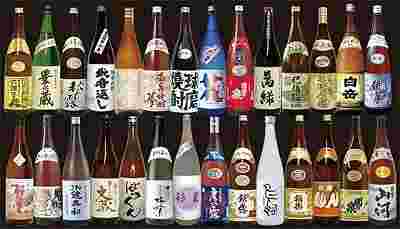 甲類と乙類の焼酎のパッケージ