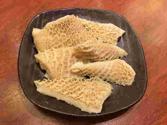牛ホルモン「ハチノス」