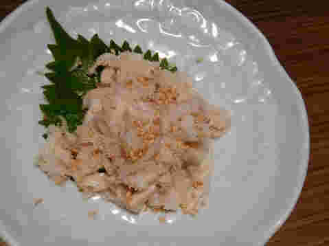 センマイ刺し
