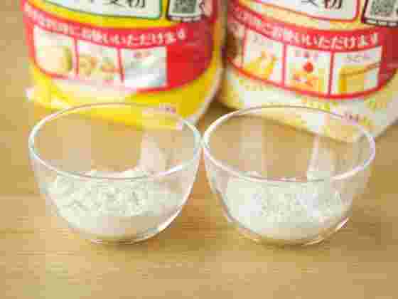 中力粉と薄力粉