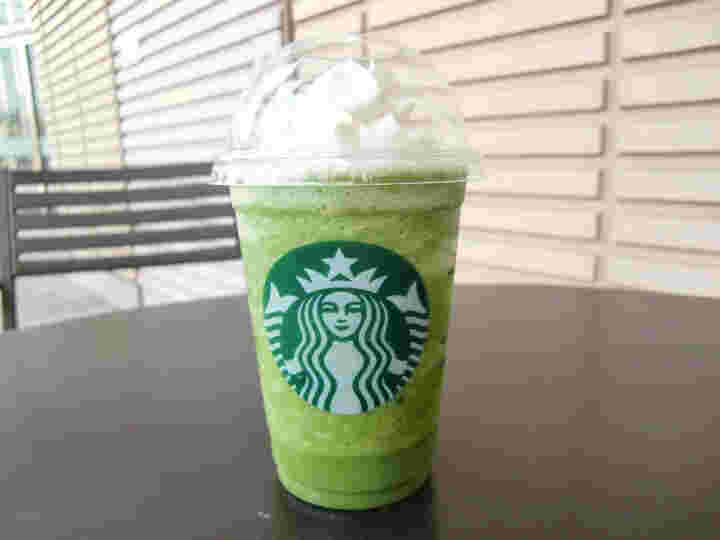抹茶クリームフラペチーノ
