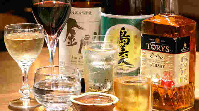 日本酒やワインのちゃんぽん