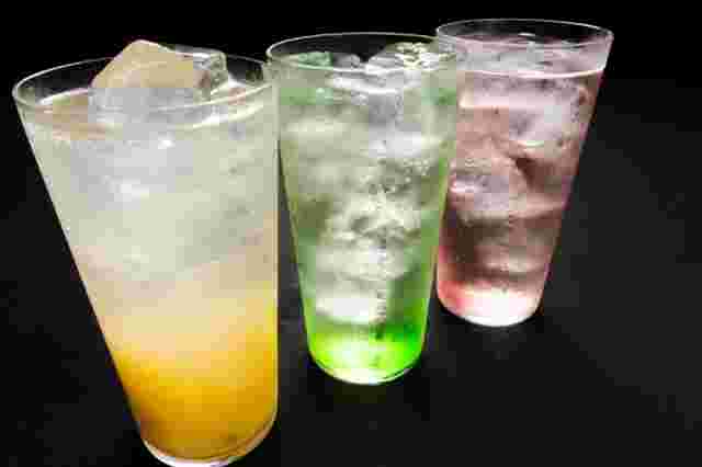 3種のロングカクテル