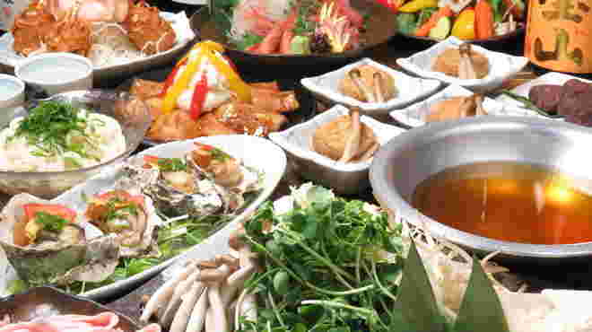 居酒屋のコース料理