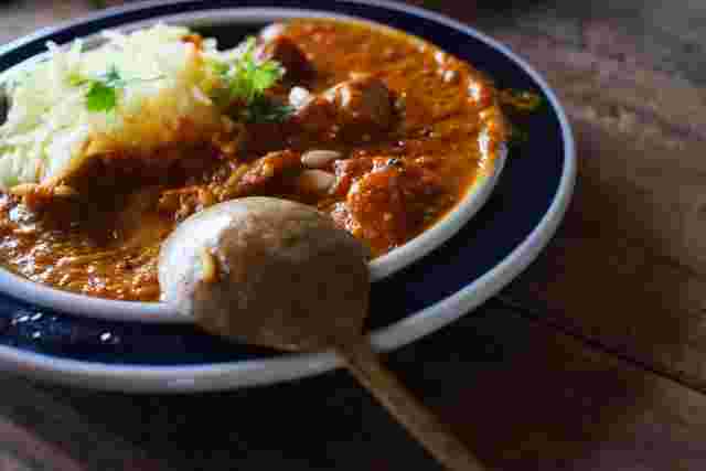 じっくり煮込んだカレーライス