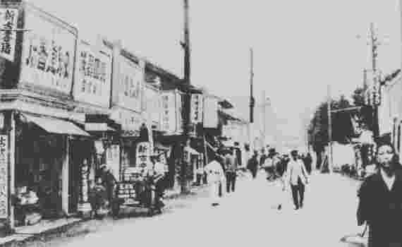 明治時代の街並み